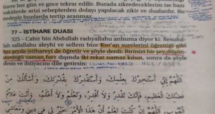 Istihare Namazi Duasi