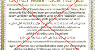 1000 Kat Daha Tesirli Ve Faziletli Hacet Namazi Uydurma Mi